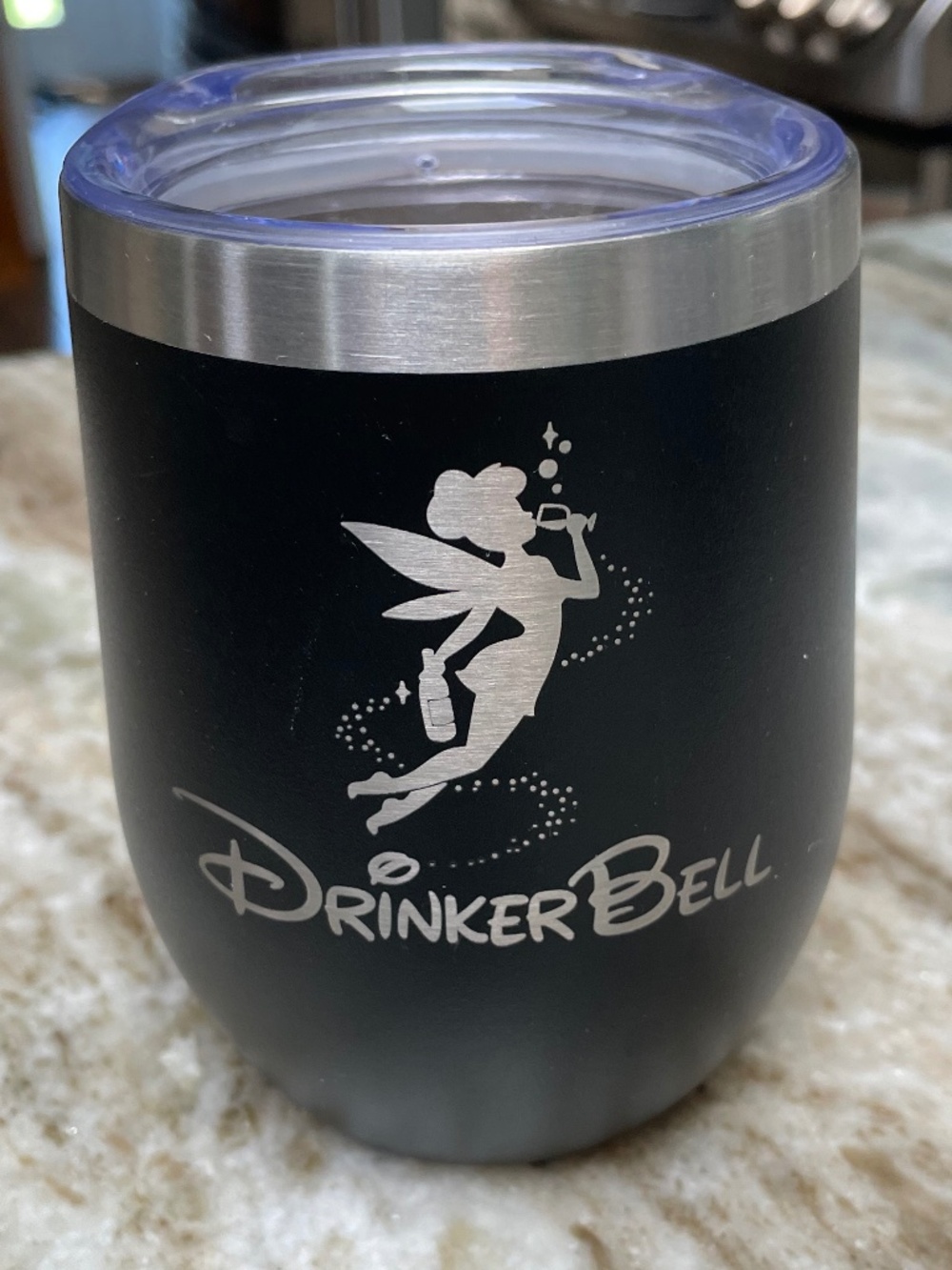 Drinkerbell 12 oz Tumbler with lid